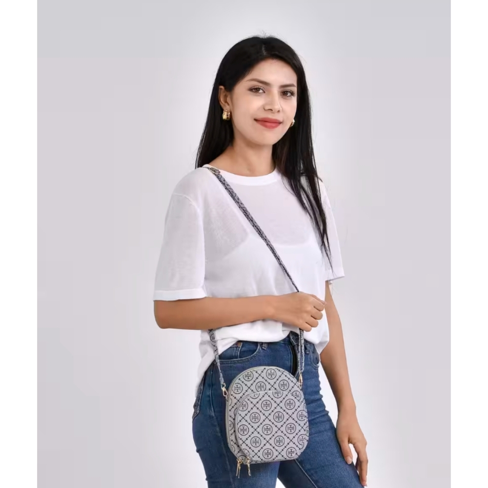 Crossbody Cell Phone Bag (Gray)